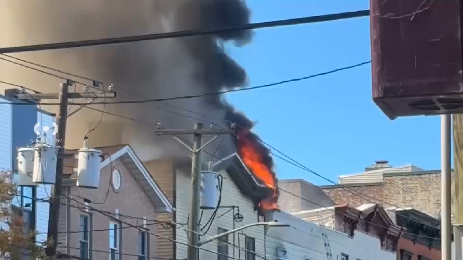 Fire at multi-family home in Jersey City leaves 3 injured, including 2 firefighters