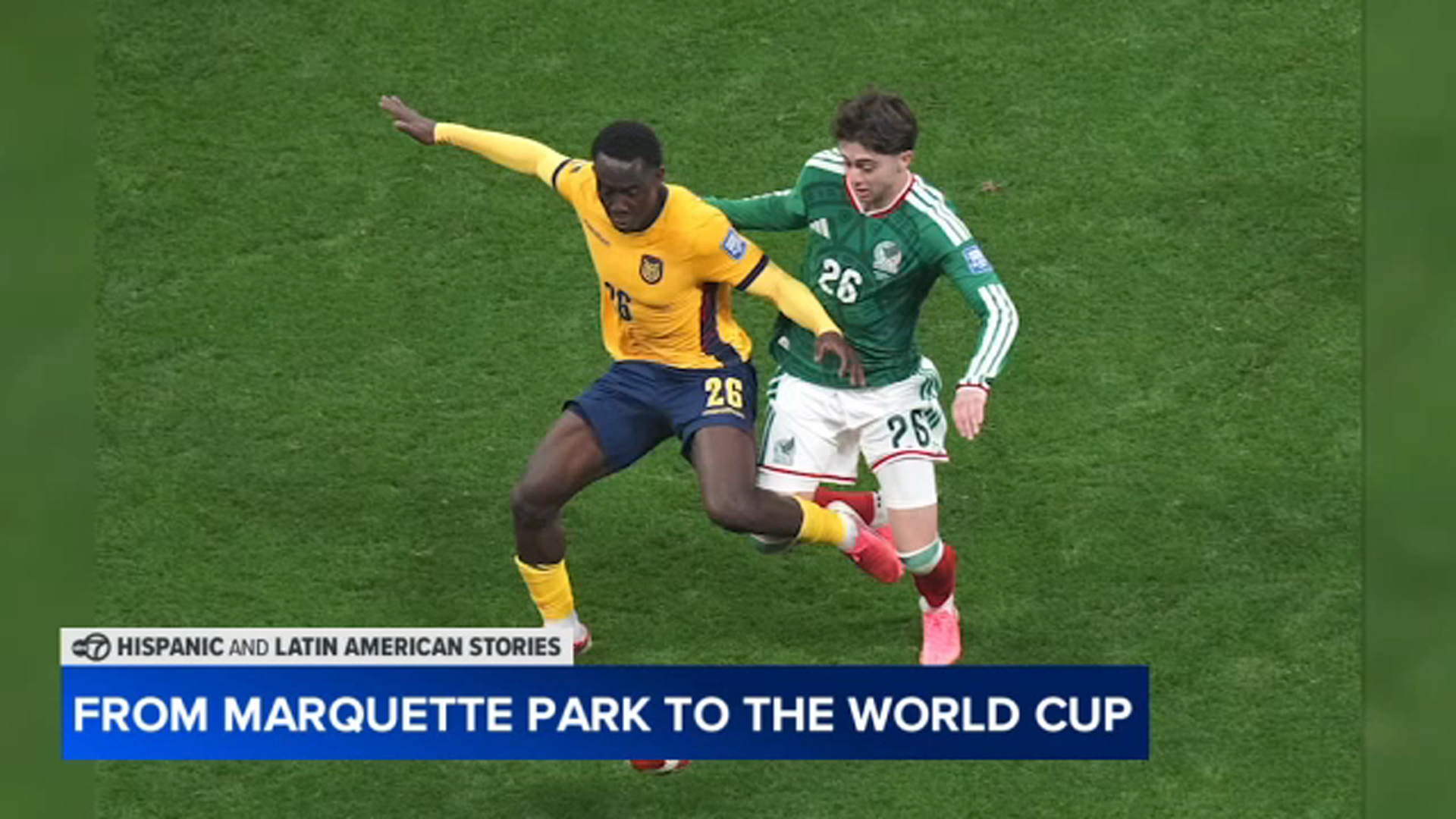 Brian Gutierrez World Cup 2026 first touch at Azteca Stadium Mexico