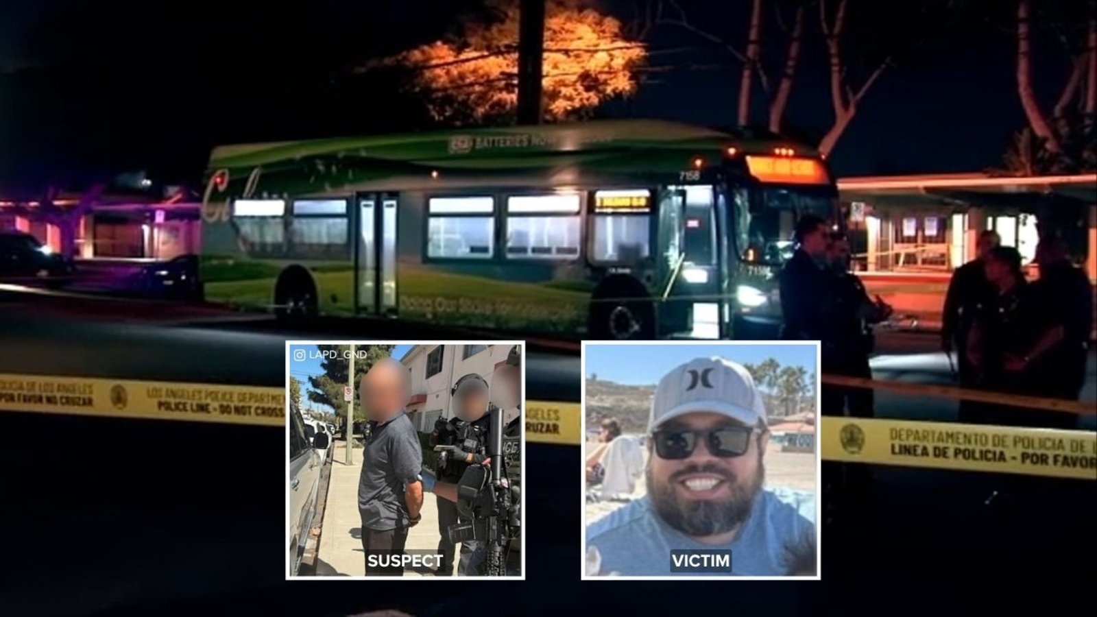 Murder charges filed against man accused of fatally shooting bus driver in Culver City
      