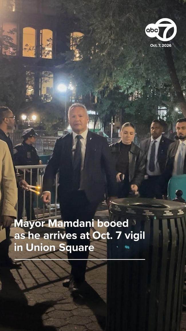 Nueva York: el mensaje de Mamdani por el 7 de octubre provocó críticas y la vigilia tuvo protestas