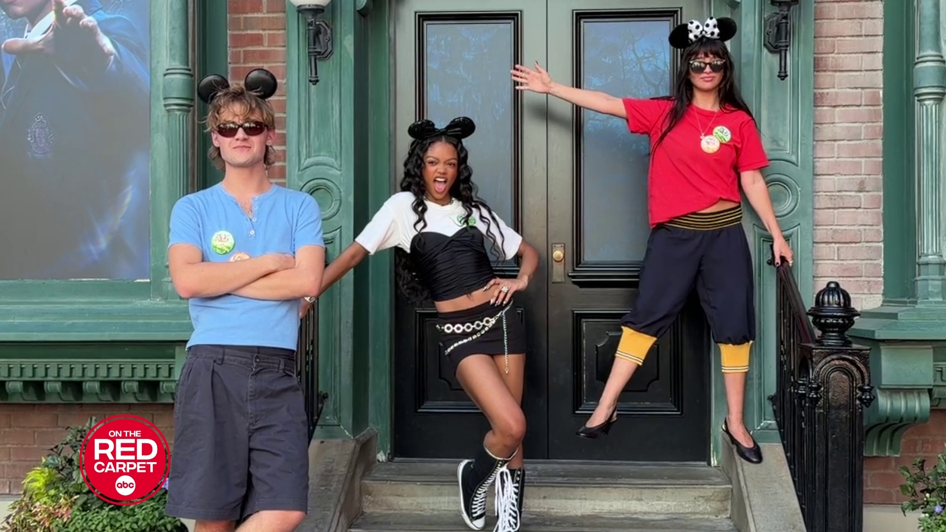 'Coven Academy' stars visit Disneyland Resort for the first time