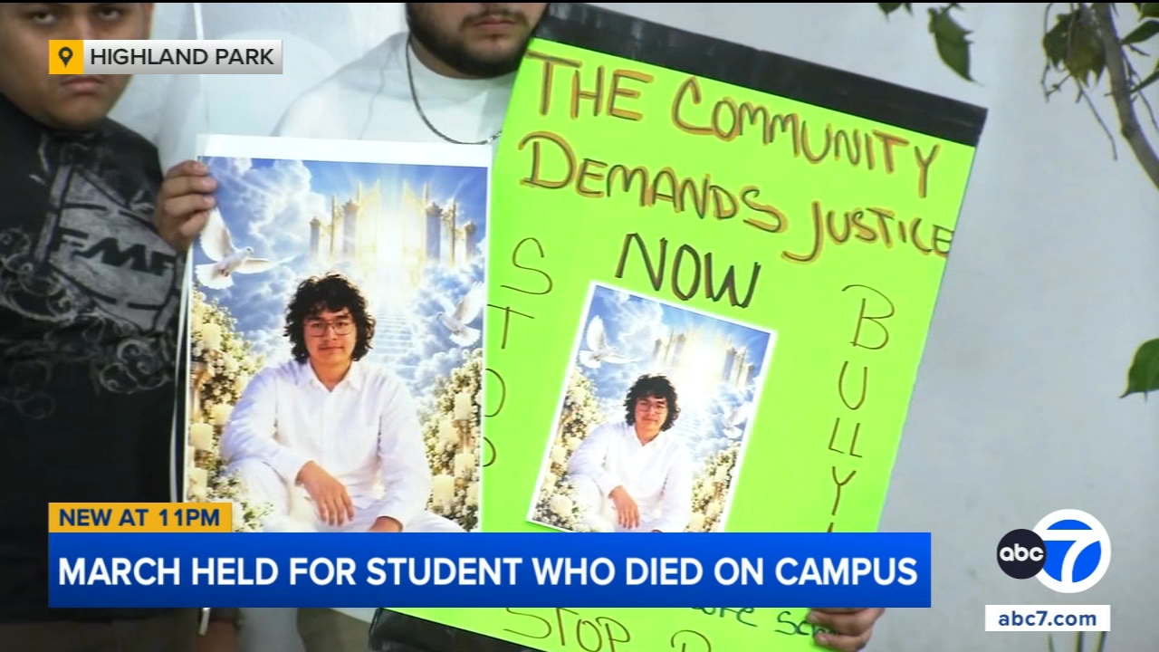 Highland Park community calls for action after high school student's death on campus