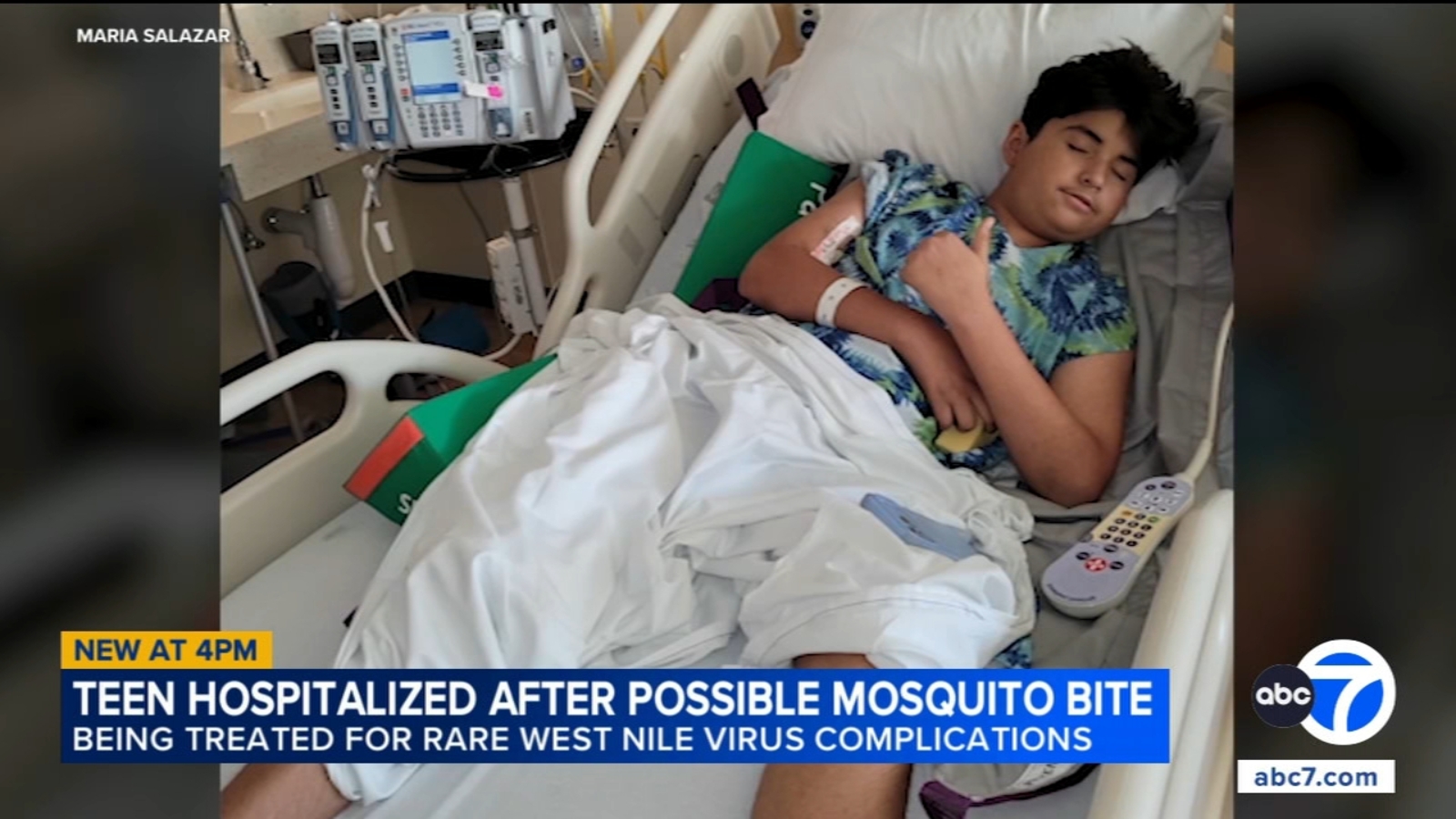 Long Beach teen hospitalized with rare West Nile virus complication; speaks about long road to recovery Long Beach teen hospitalized with rare West Nile virus complication; speaks about long road to recovery