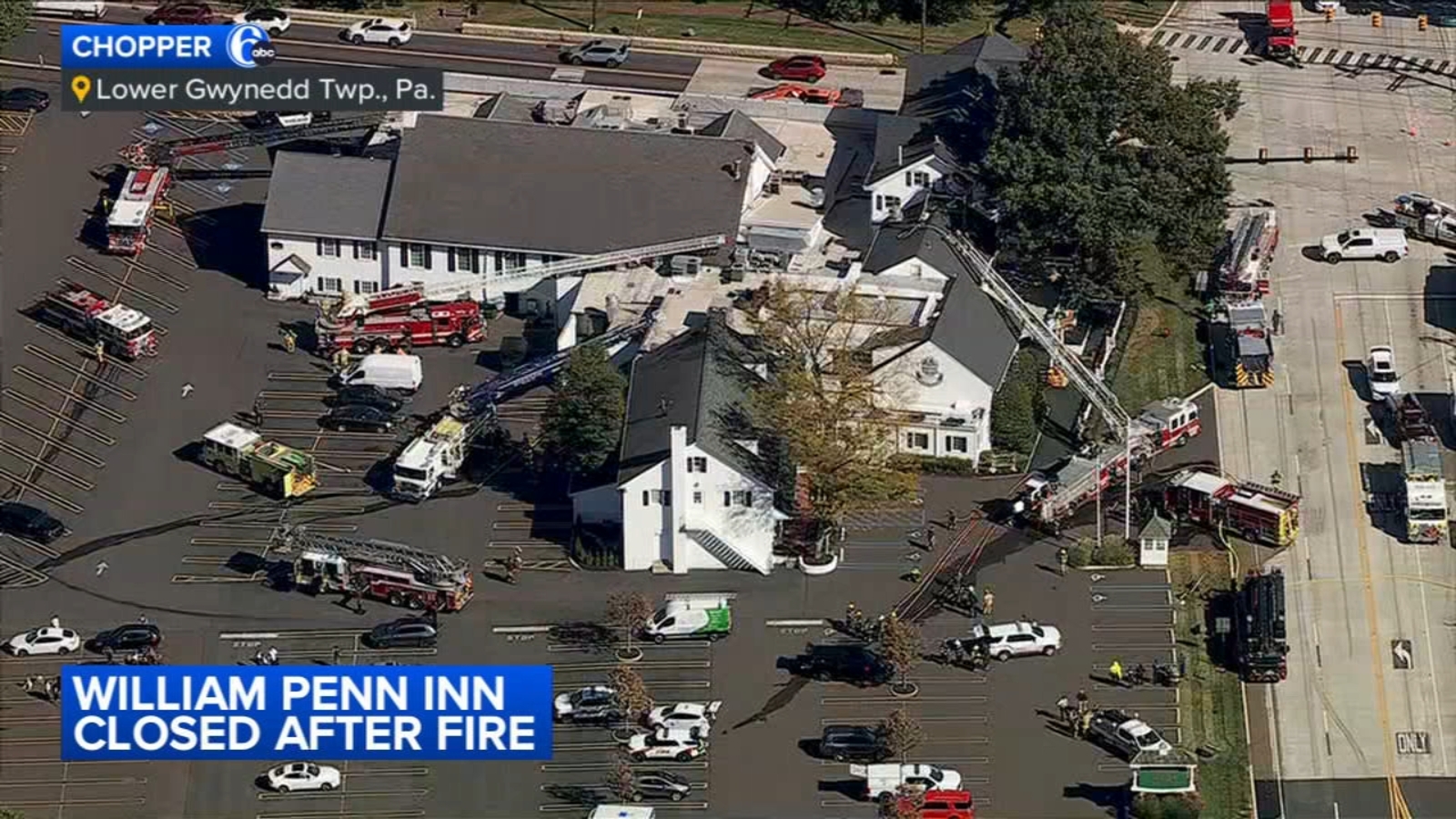 William Penn Inn closed until further notice after fire - 6abc Philadelphia