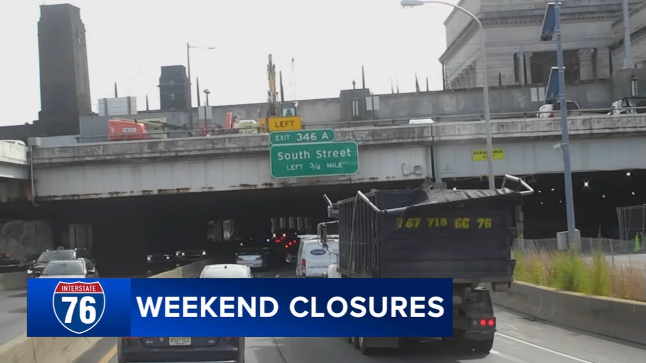邦楽 Yesterdayfall - PROXIMTY Part of Schuylkill Expressway to close this weekend for bridge
