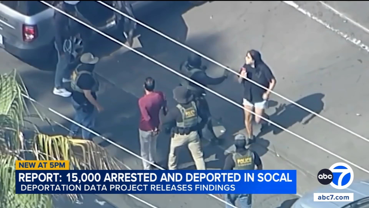 UCLA study shows 15,000 people have been deported in SoCal during Trump's 2nd term