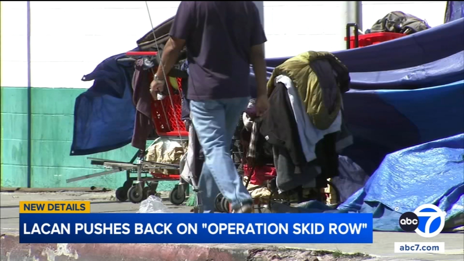 Skid Row residents decry law enforcement sweep as ‘publicity stunt’; officials defend operation Skid Row residents decry law enforcement sweep as ‘publicity stunt’; officials defend operation