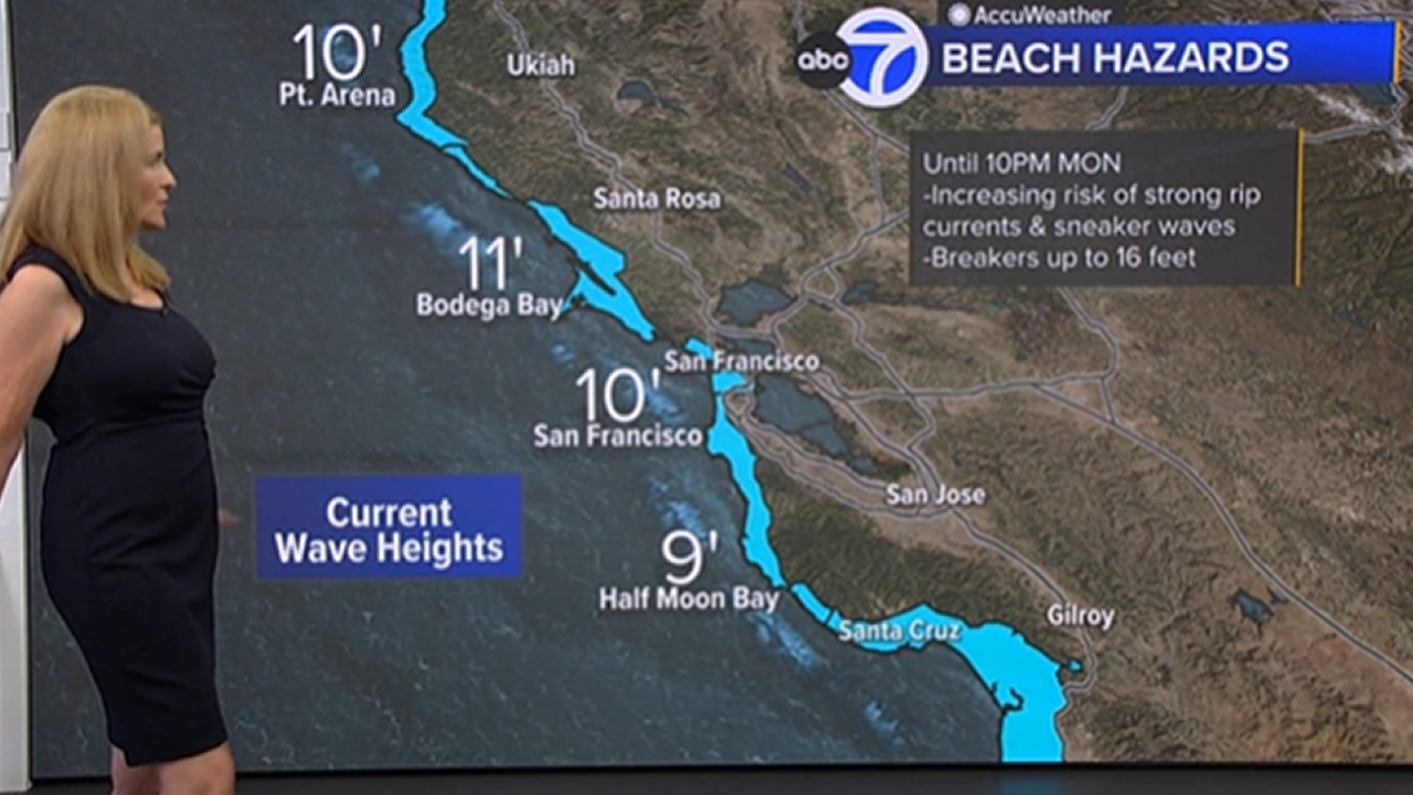 AccuWeather Forecast: Increased risk of sneaker waves along coast