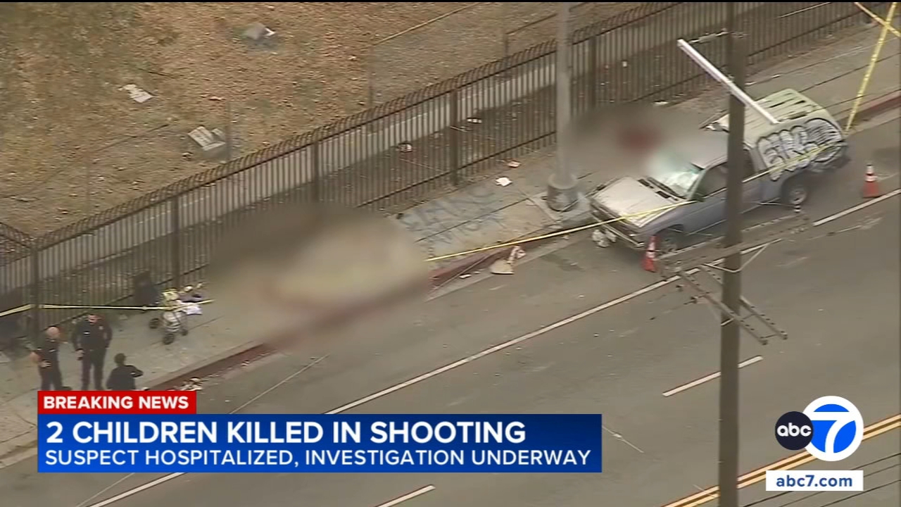 2 children killed in Pico-Union shooting, suspect hospitalized with self-inflicted gunshot wound