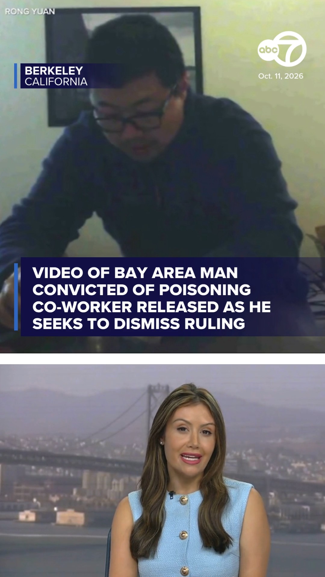 Bay Area woman poisoned by co-worker releases hidden camera video