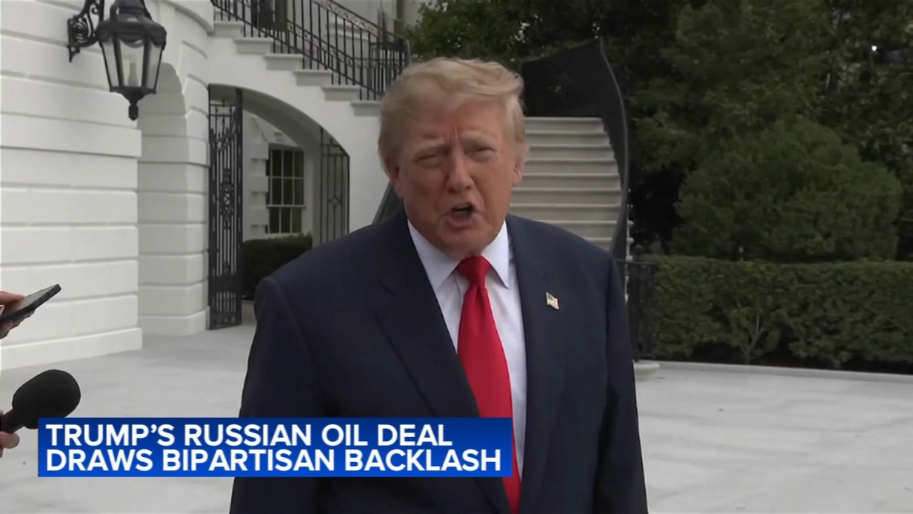Trump's Russian oil deal draws bipartisan backlash