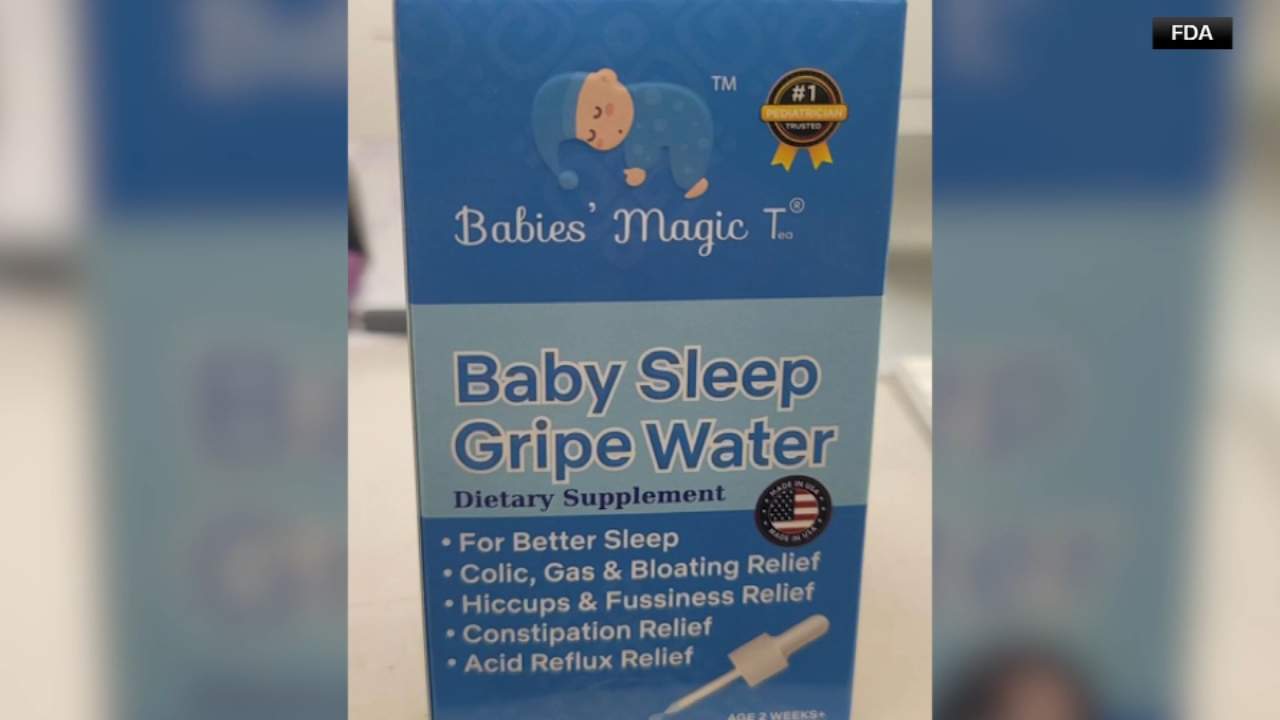 Lot of Babies' Magic Tea brand Baby Sleep Gripe Water voluntarily recalled over alcohol content
