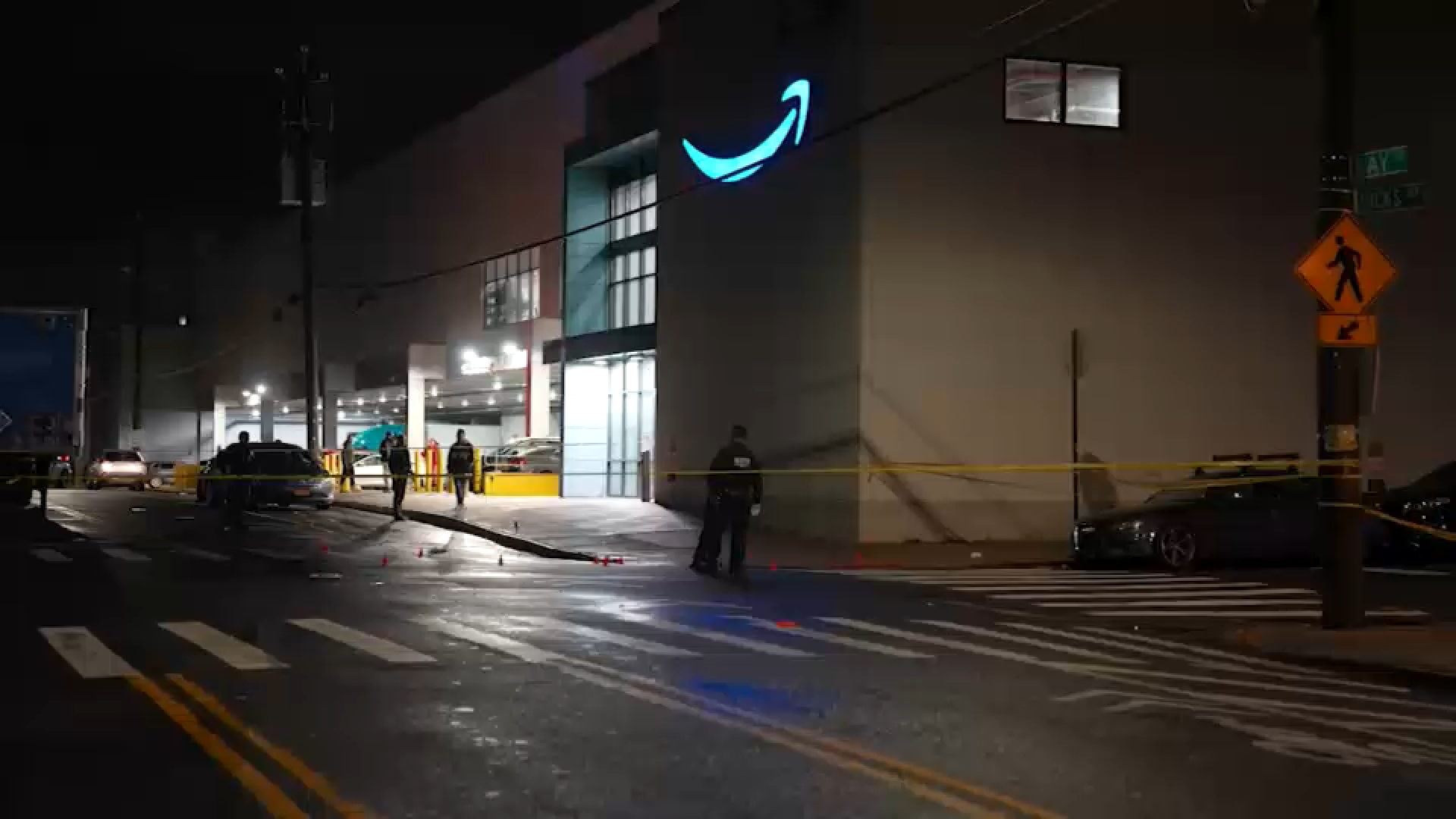 Amazon workers shot outside fulfillment center in Red Hook, Brooklyn