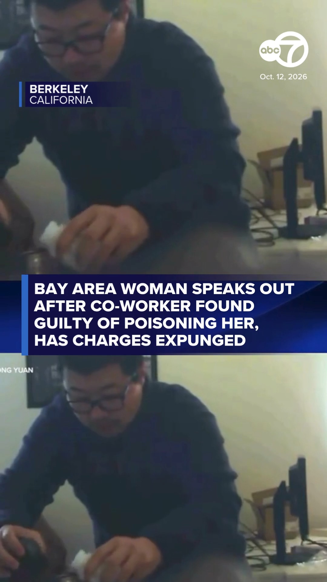 Bay Area woman poisoned by co-worker speaks after conviction dismissed
