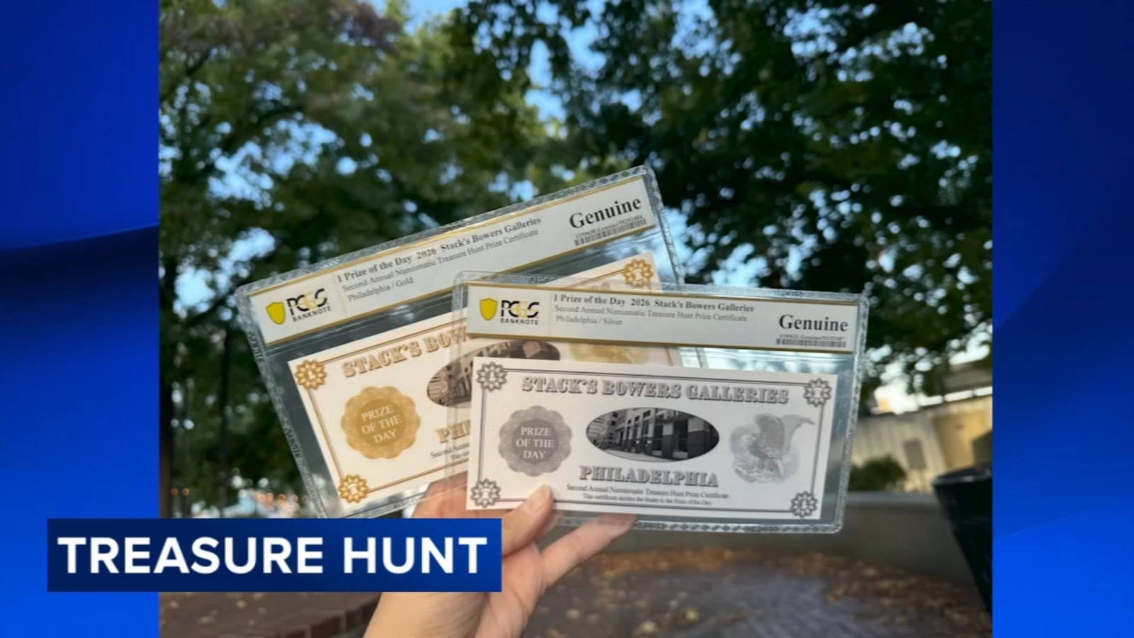 Philadelphia treasure hunters search for hidden prizes in citywide ...