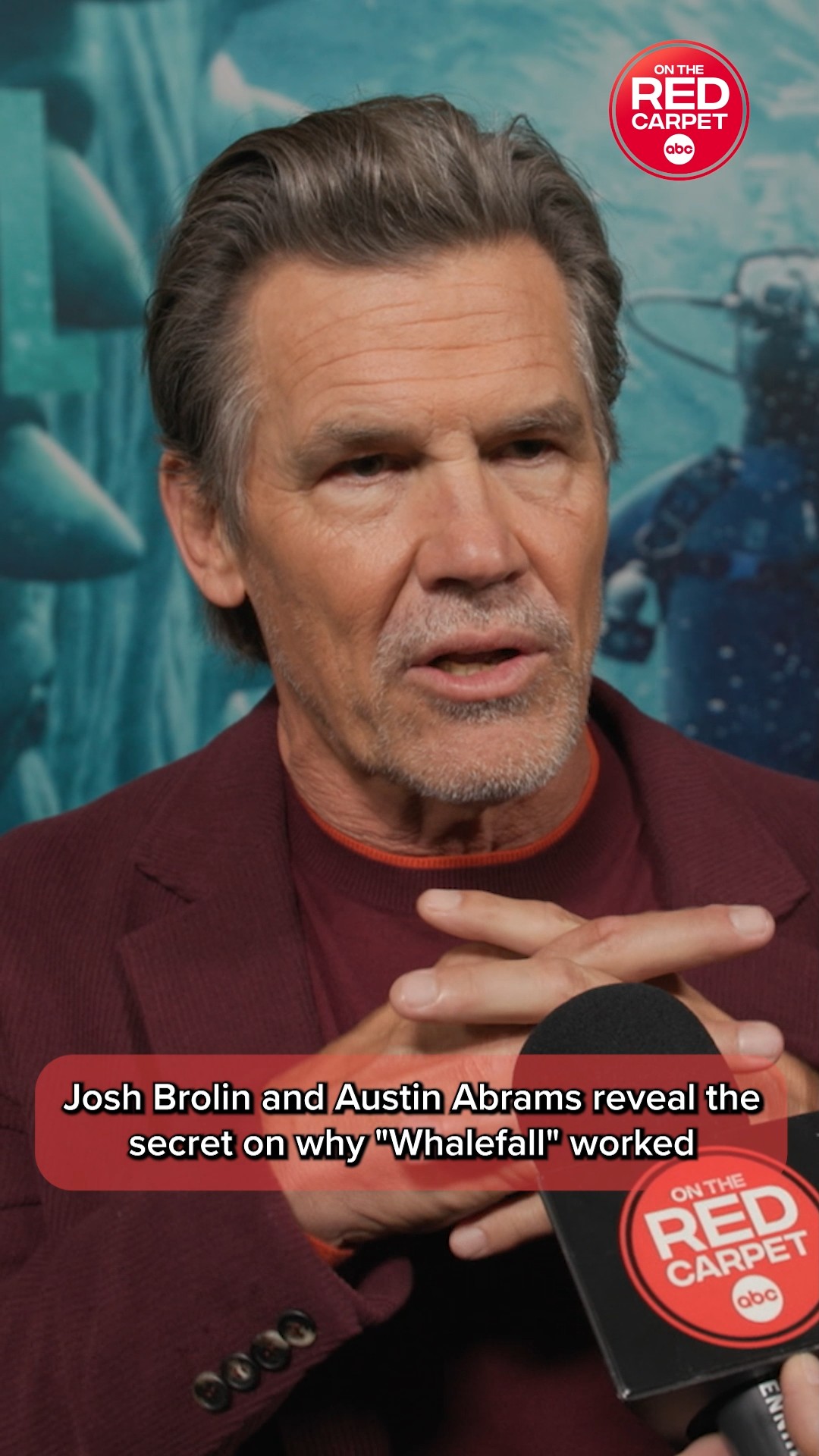 Josh Brolin and Austin Abrams reveal why 'Whalefall' worked