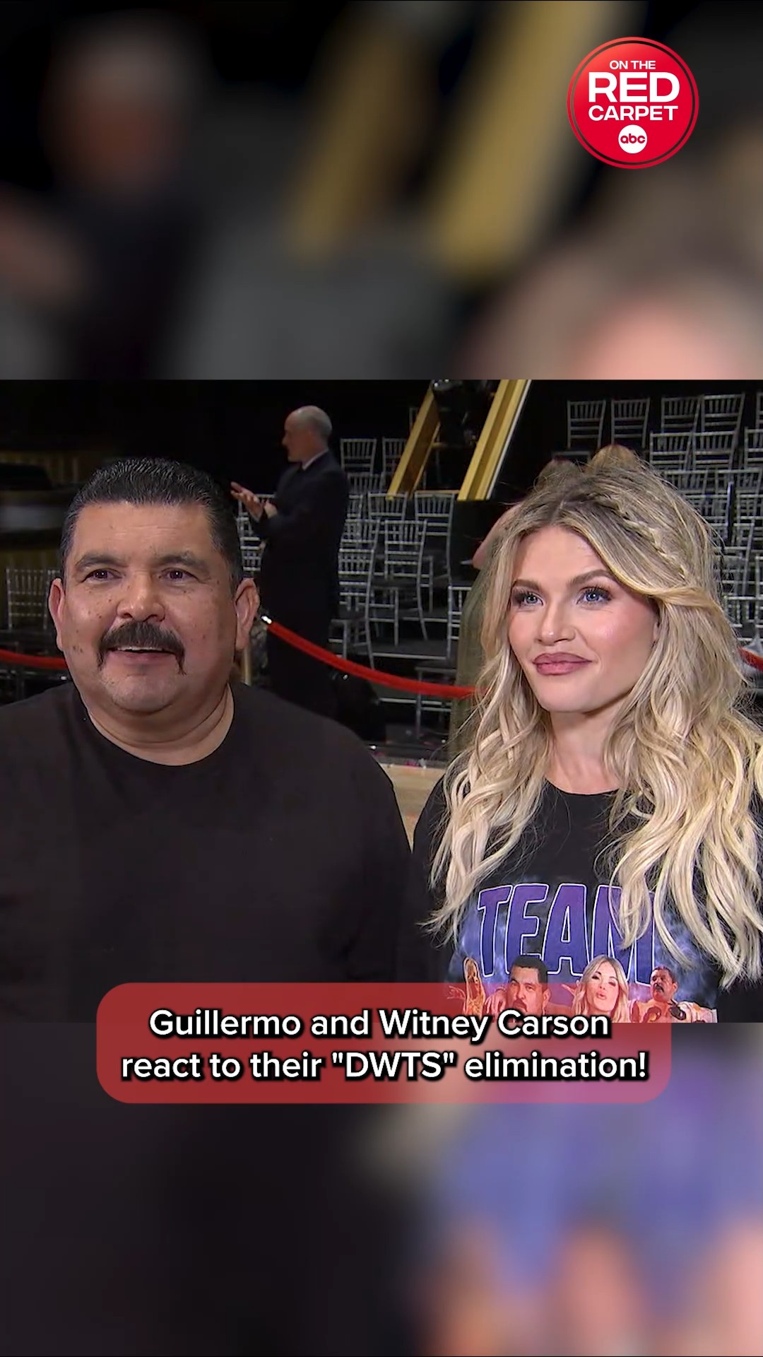 Guillermo and Witney Carson react to their "DWTS" elimination!