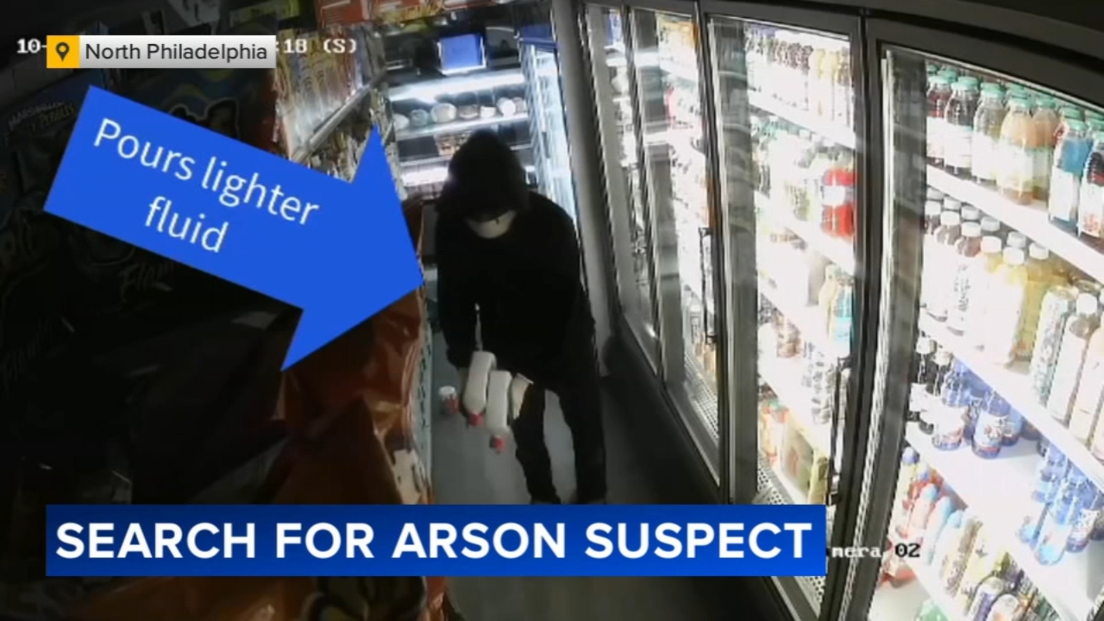 3 suspects wanted for arson and burglary inside grocery store in North ...