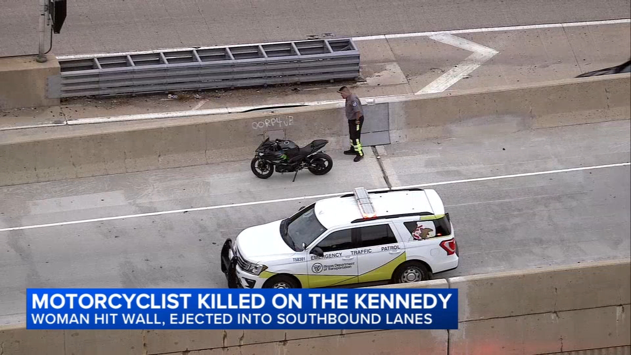 Chicago traffic: Motorcycle rider dies, crash shuts down Ohio Ramp to I ...