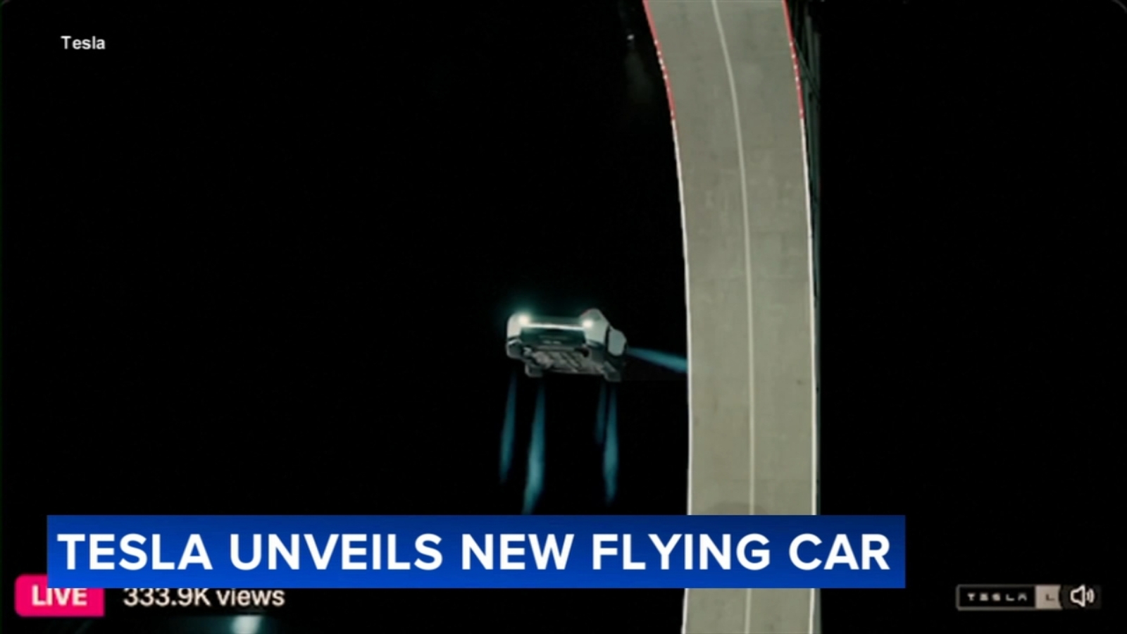 Can the new Tesla Roadster fly? Elon Musk unveils what he says is a flying car