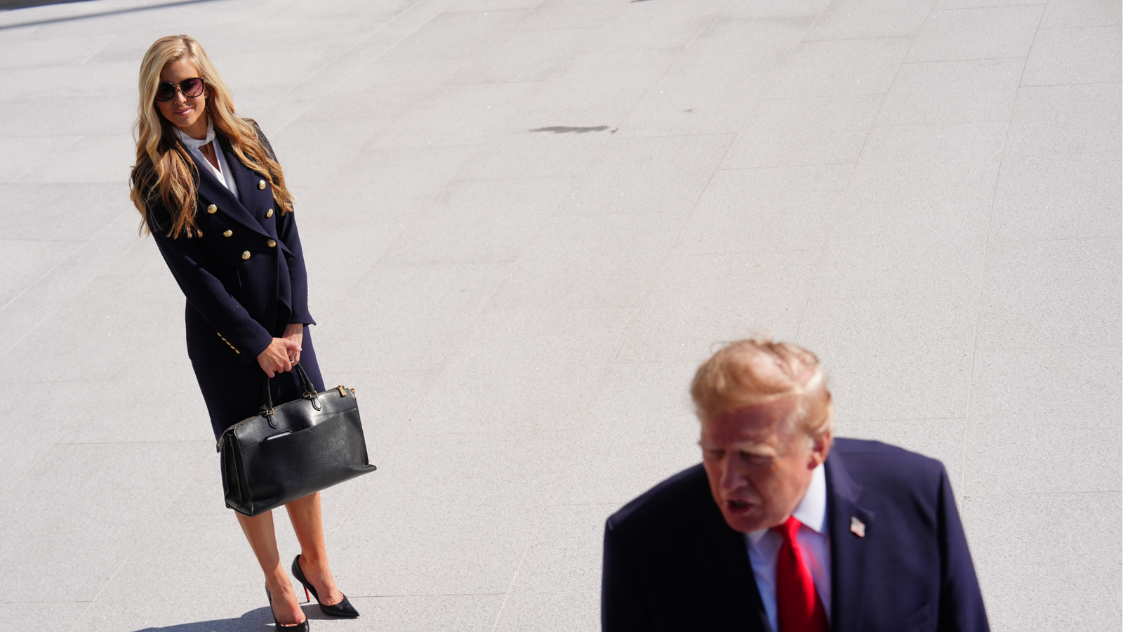 Trump says he asked press secretary Katie Zacharia to reconsider if she wants the position