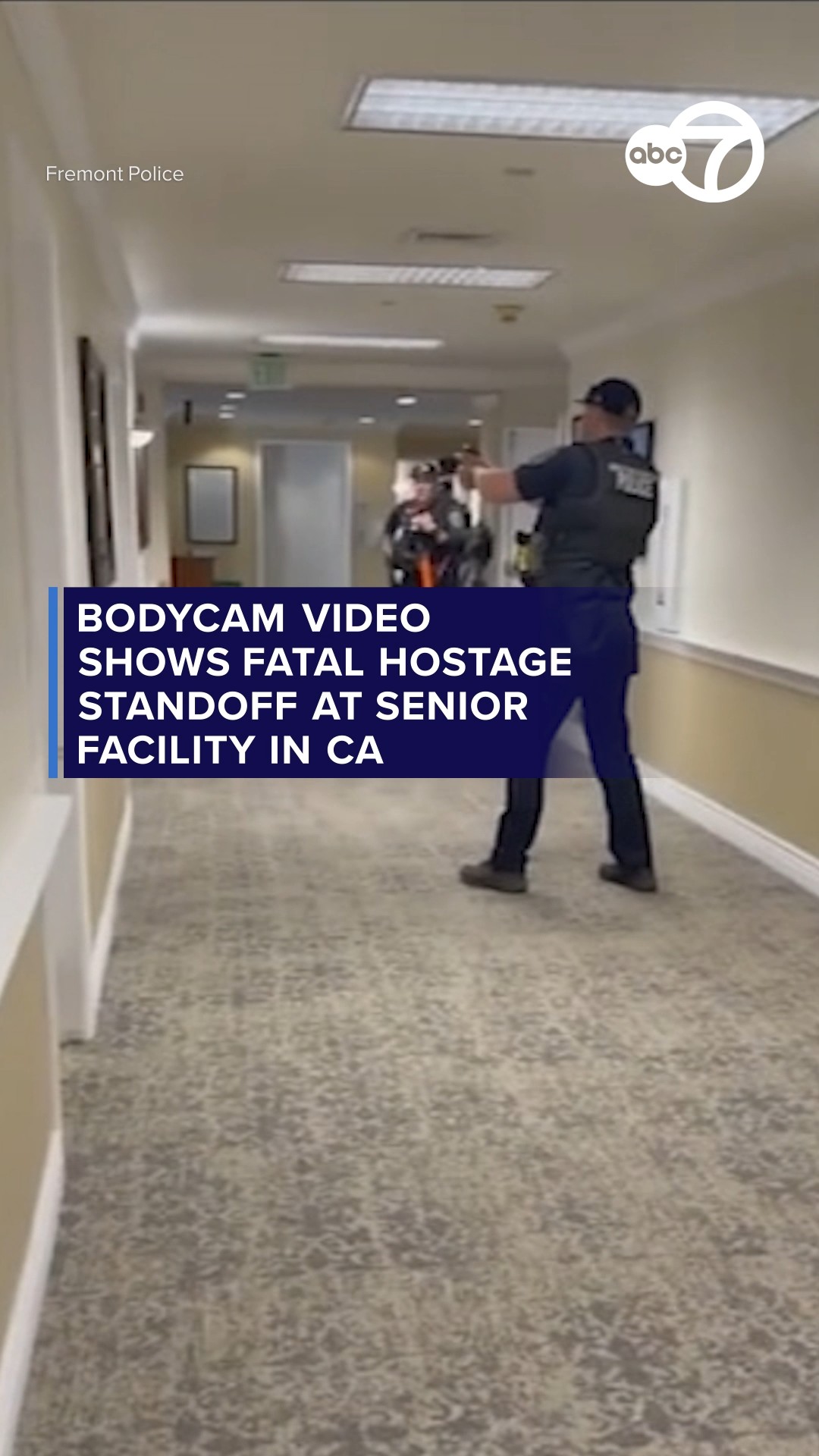 Bodycam video shows fatal hostage standoff at Senior Facility in CA