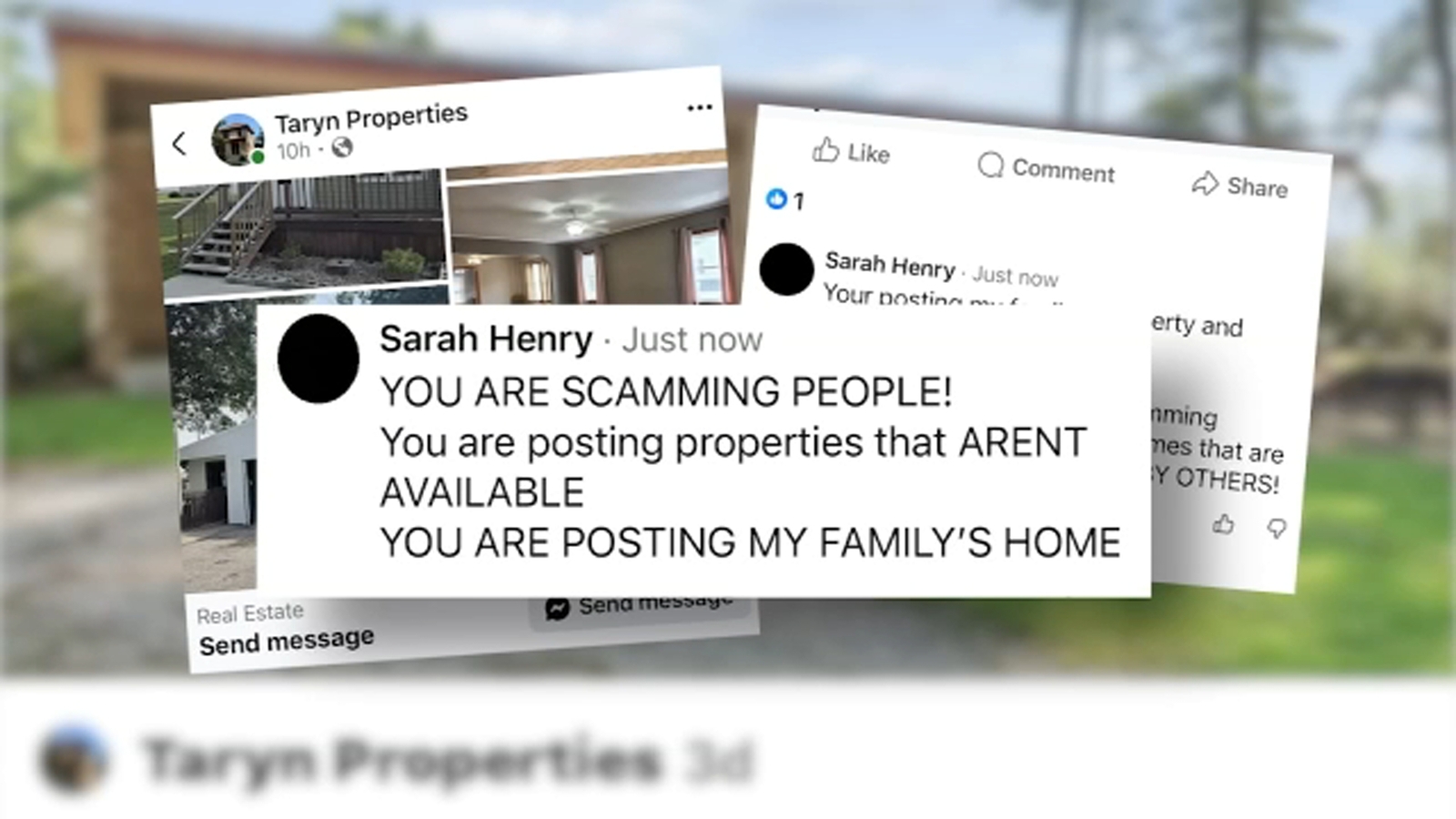 Rental scam alert: Scammer poses as homeowner to rent homes that are occupied by the real owner