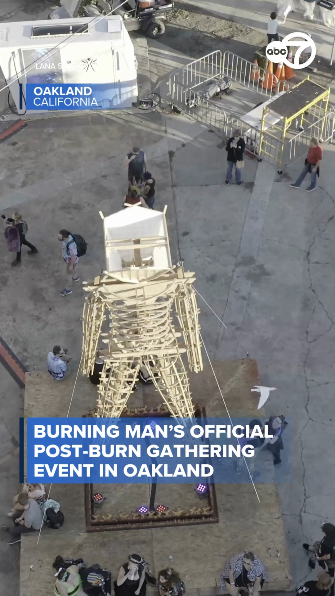 Burning Man's official post-burn gathering event in Oakland