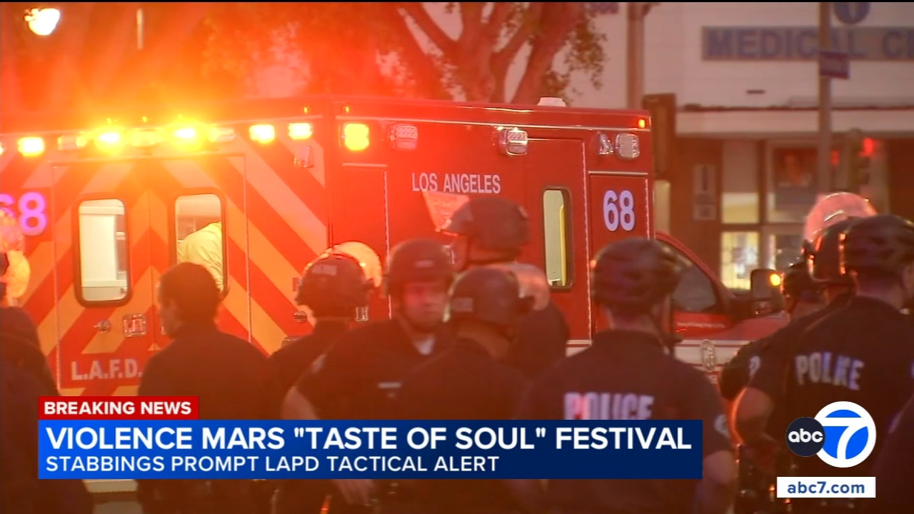 Police investigate two reported stabbings near Taste of Soul festival