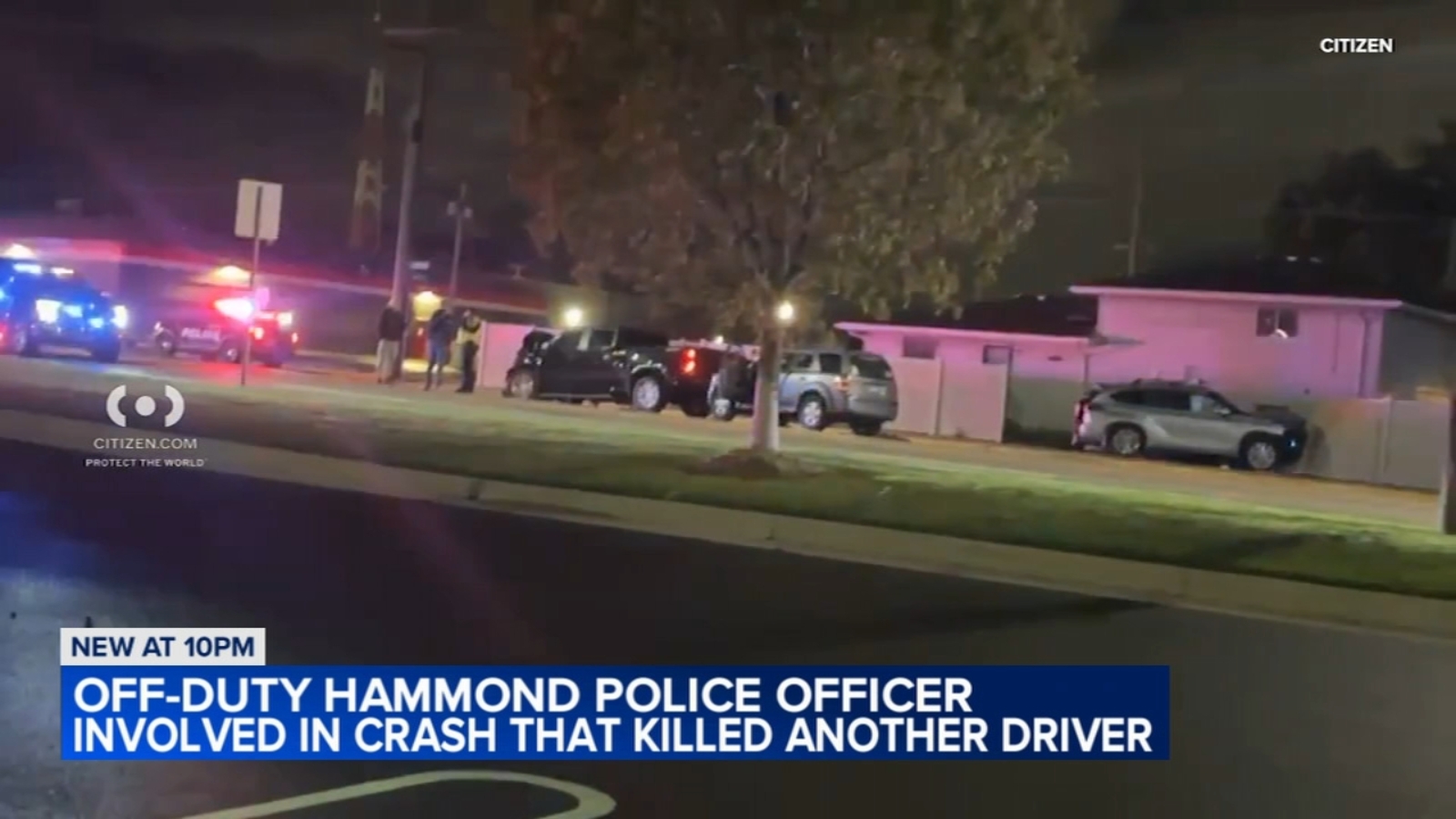 Off-duty Hammond police officer involved in crash that killed another driver, officials say
      