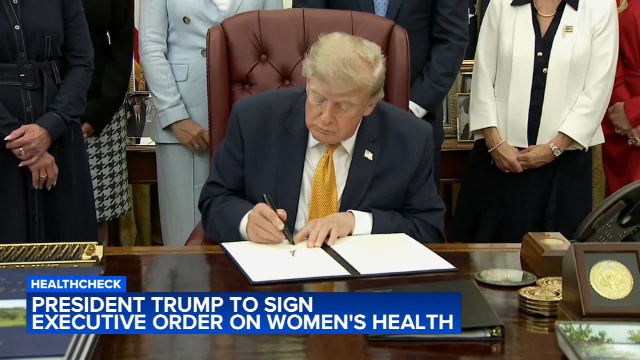 Trump will sign an order aimed at boosting women's health research, a plan backed by the first lady