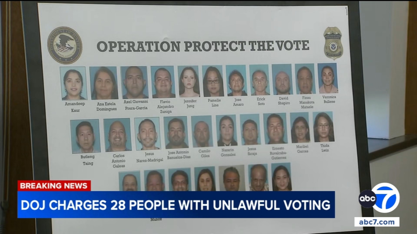 Federal sweep targeting alleged noncitizen voters leads to 28 charges; 1 arrested in Commerce