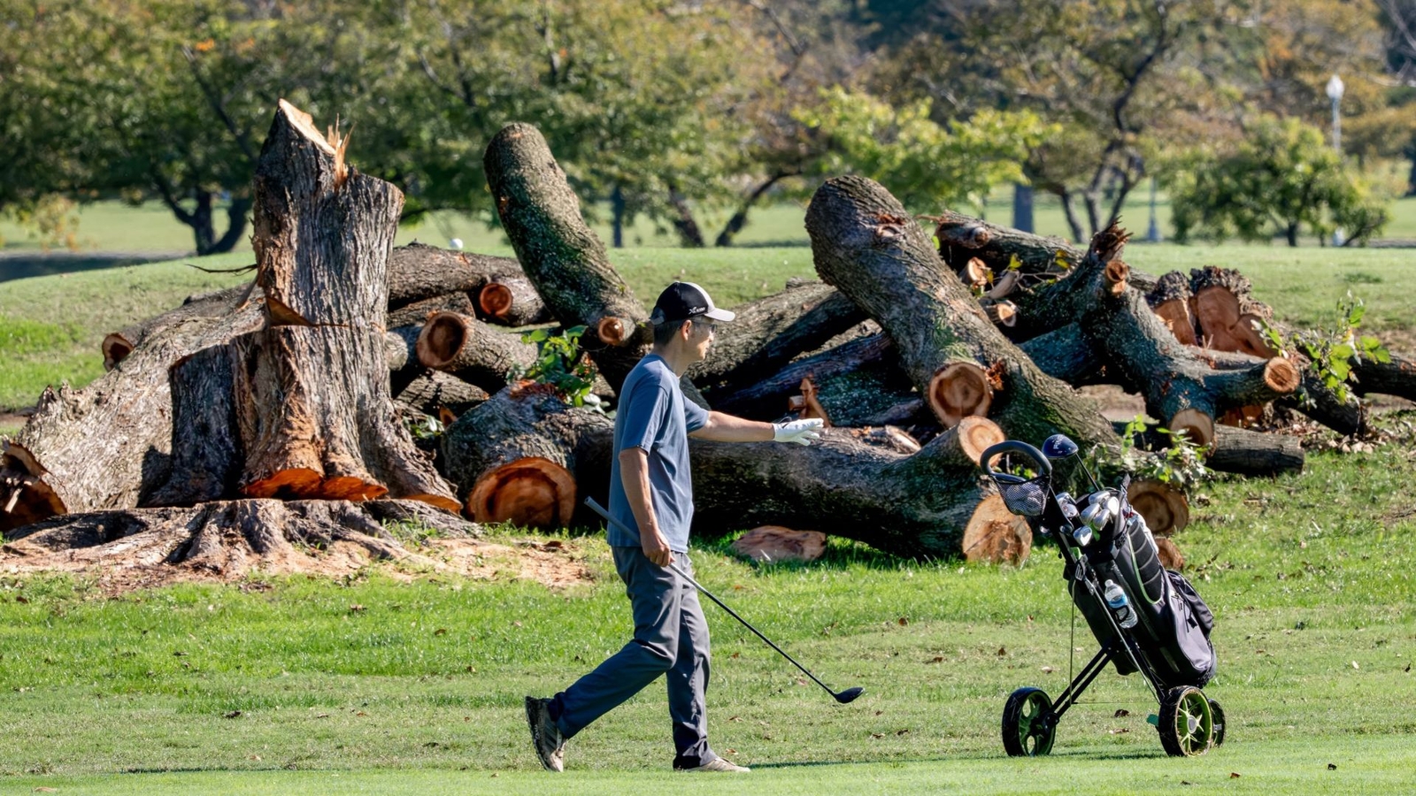 Trump golf course: DOJ official clashes with judge in DC golf course case after Trump attacks her