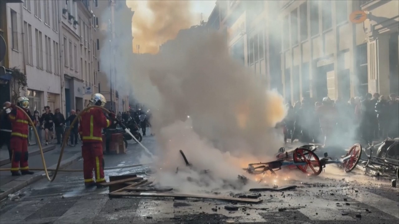 France protests cool after overnight curfews in Paris, major cities, PM says