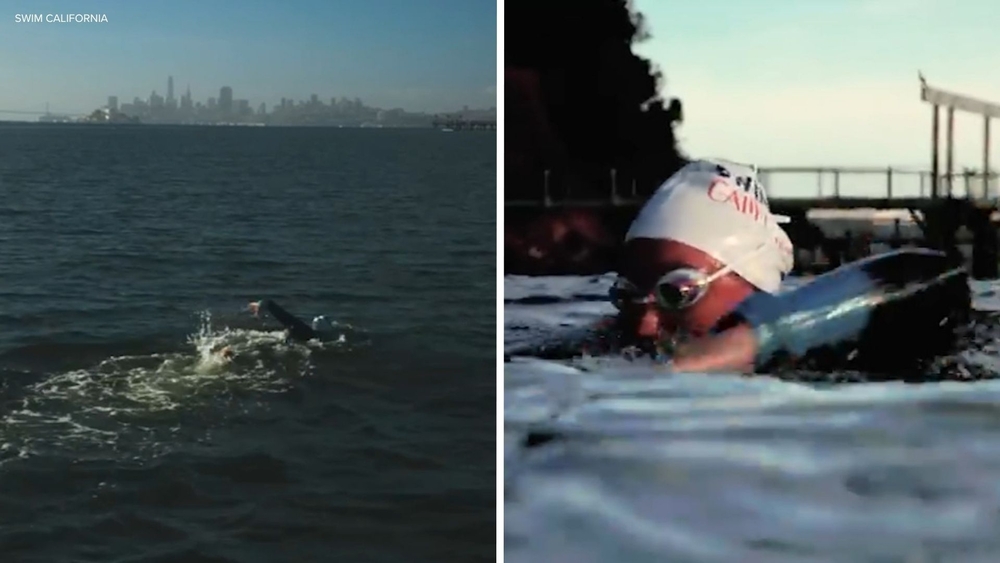 Bay Area native becomes first person to swim entire 900-mile CA coast