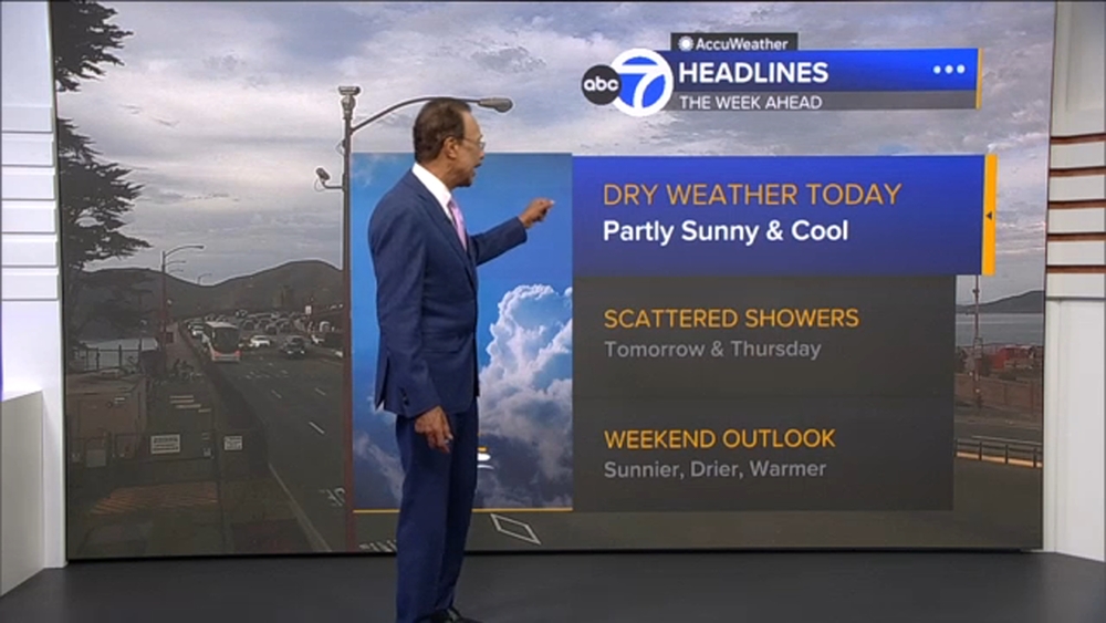 AccuWeather Forecast: Cloudy overnight; showers next 2 days