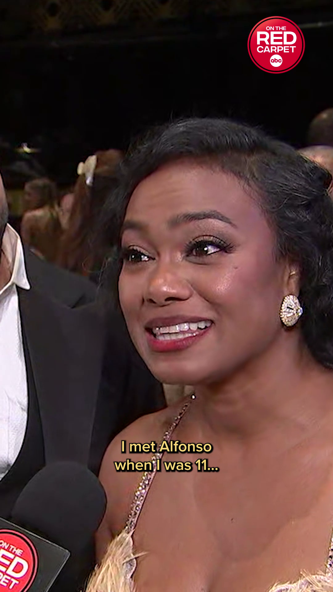 Tatyana Ali and Jan Ravnik on "Fresh Prince" ballroom floor reunion