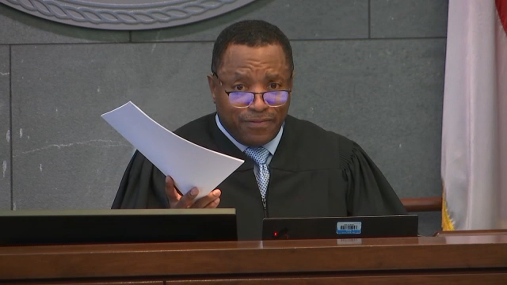 Judge Gregory on Oct. 21, 2026