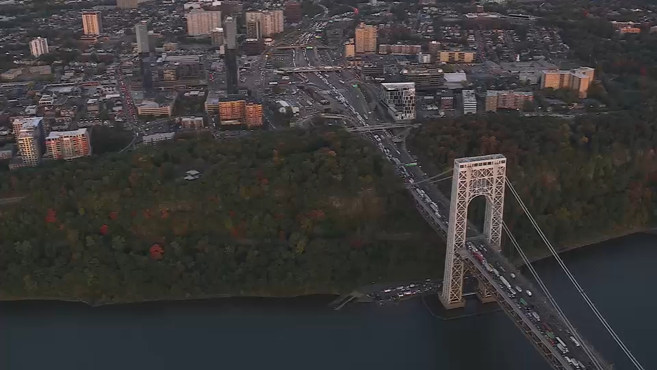 Deadly motorcycle accident causing major delays on the GWB