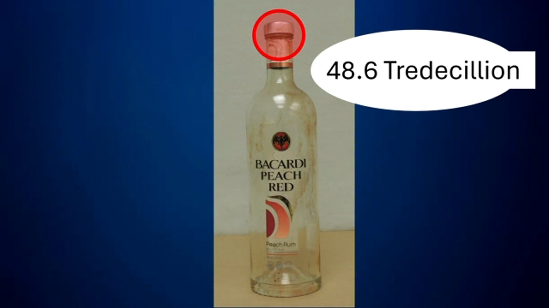 State show jurors the Bacardi bottle with DNA evidence of Miguel Olivares (Oct. 22, 2026)