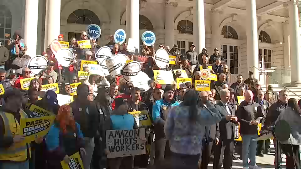 Delivery workers voice concerns against controversial new labor bill