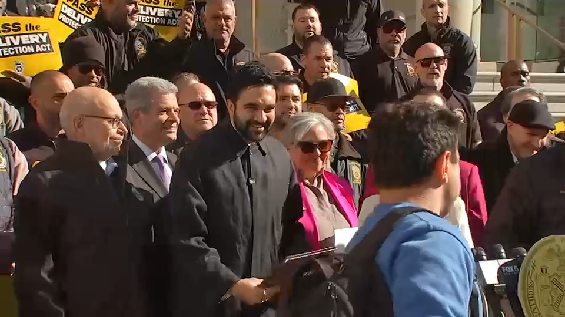 Delivery workers voice concerns against controversial new labor bill