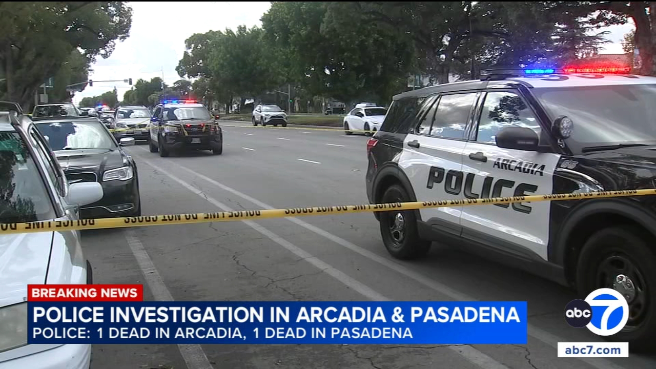 2 dead, including teenage girl, as police investigation unfolds in Arcadia and Pasadena