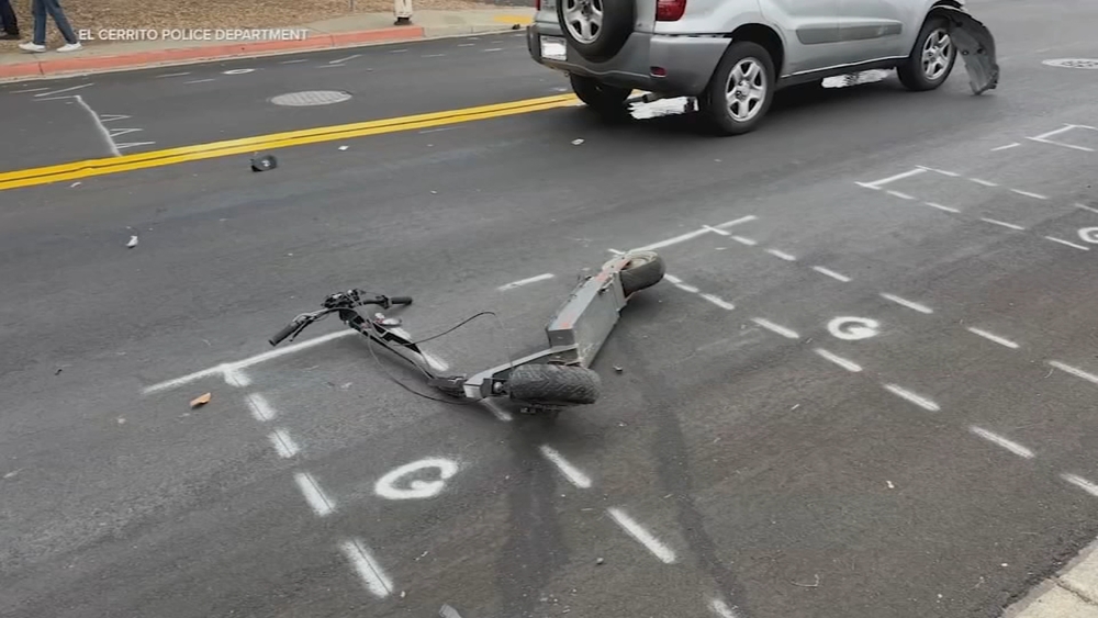 E-scooter crash in El Cerrito sends 2 teens to hospital