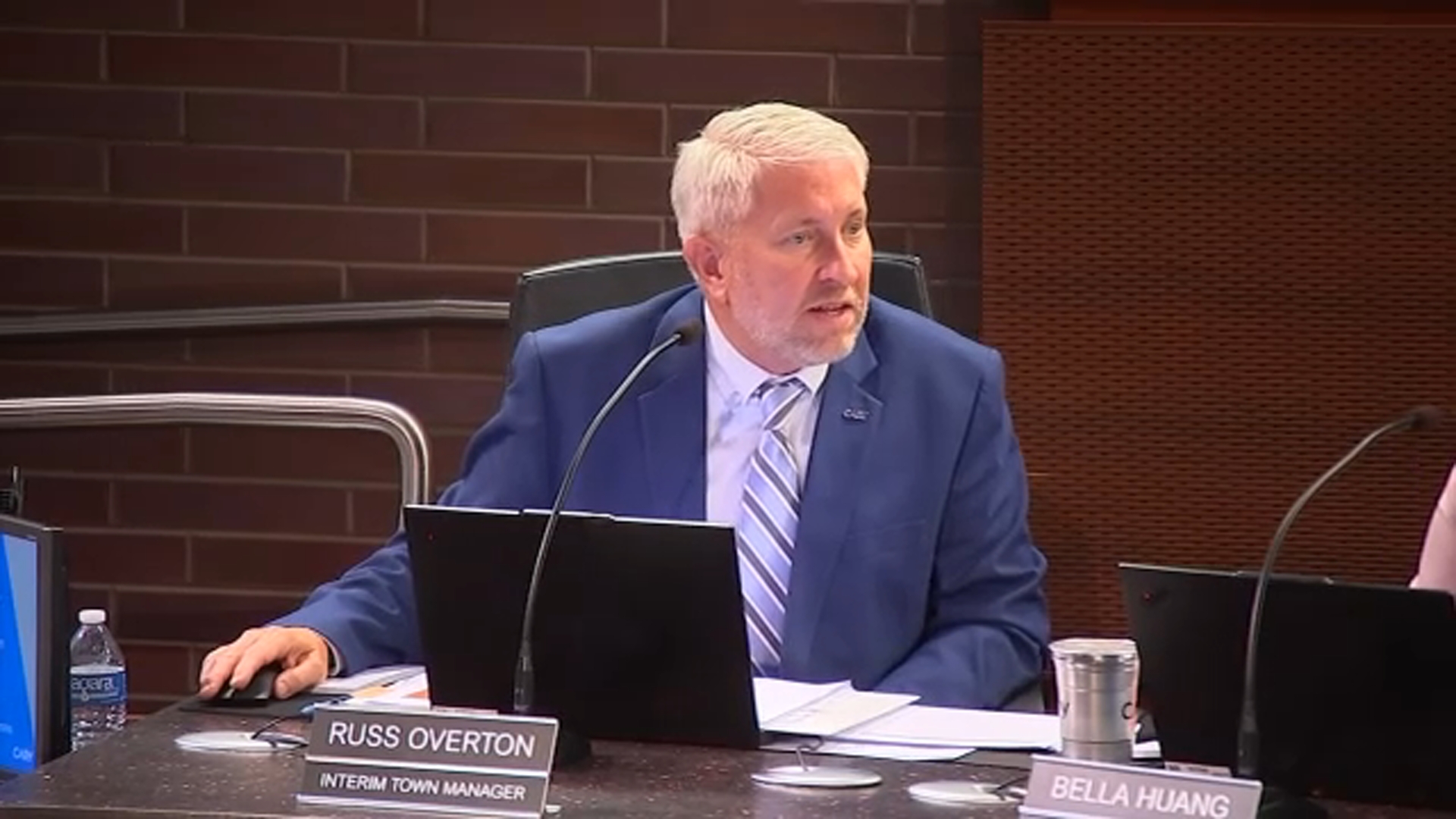 Russ Overton Sworn In As Cary’s Permanent Town Manager