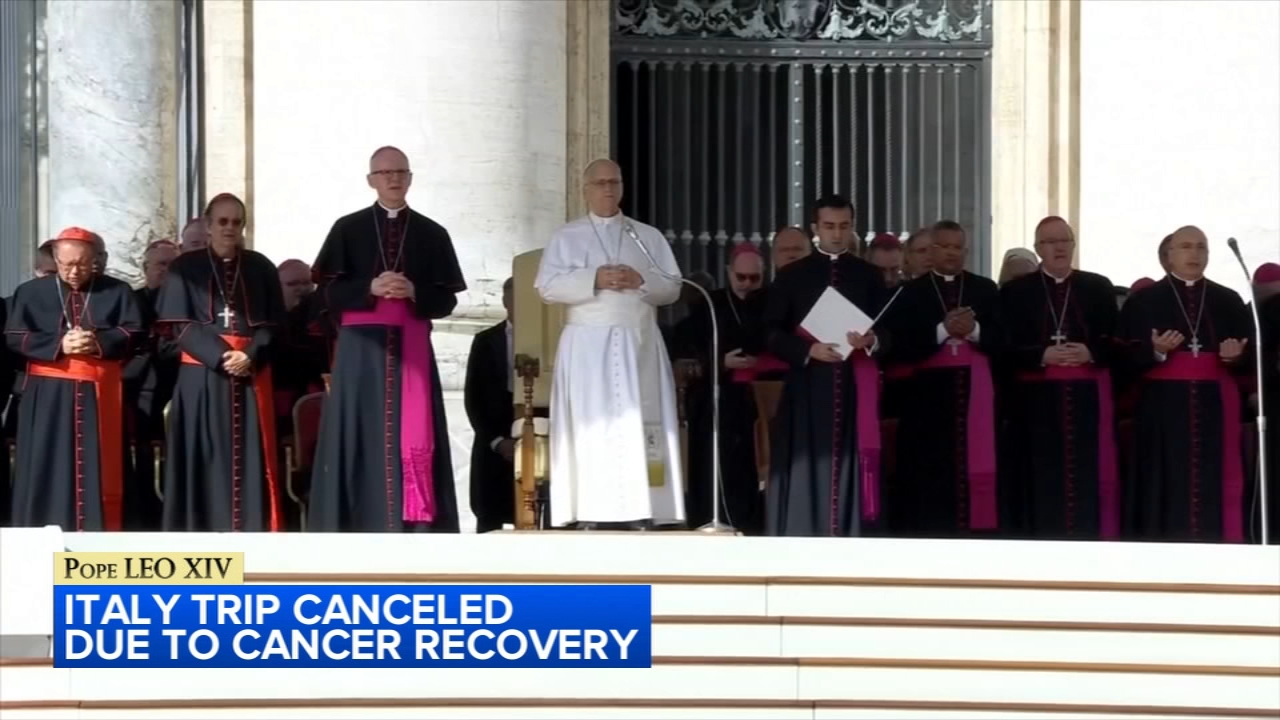 Pope Leo cancels trip due to cancer recovery