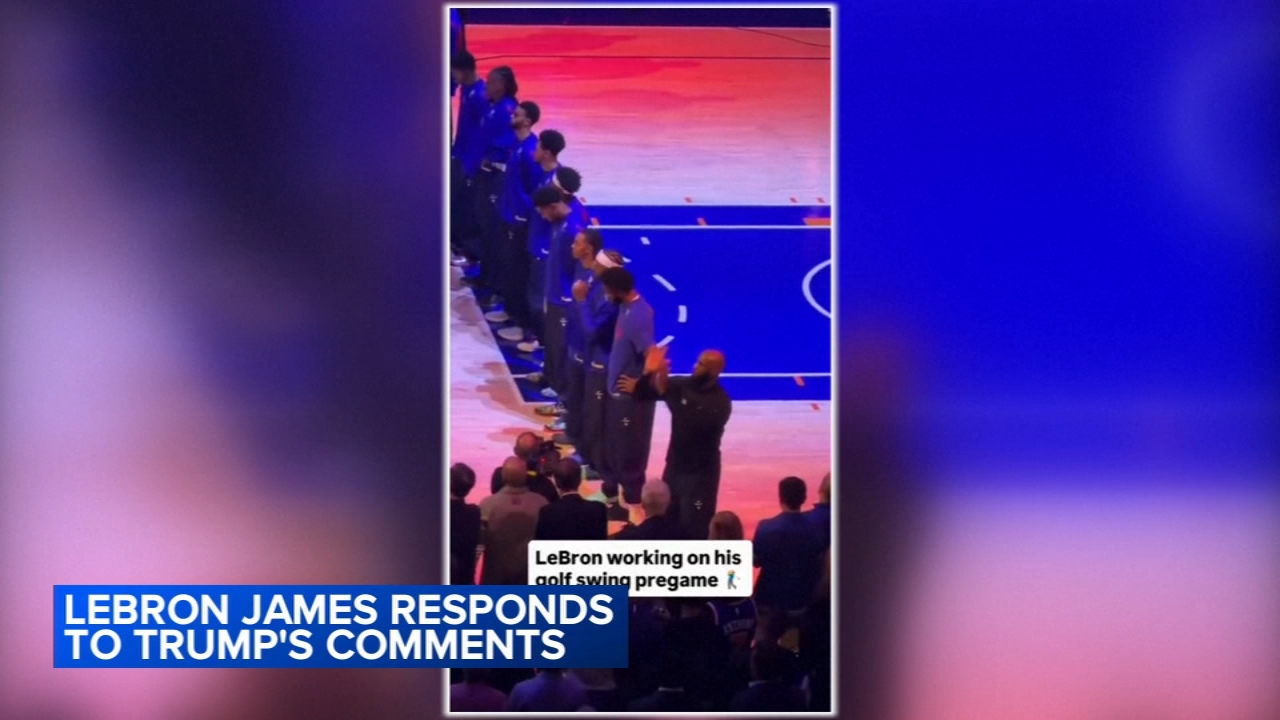 LeBron James responds to President Trump's national anthem criticism