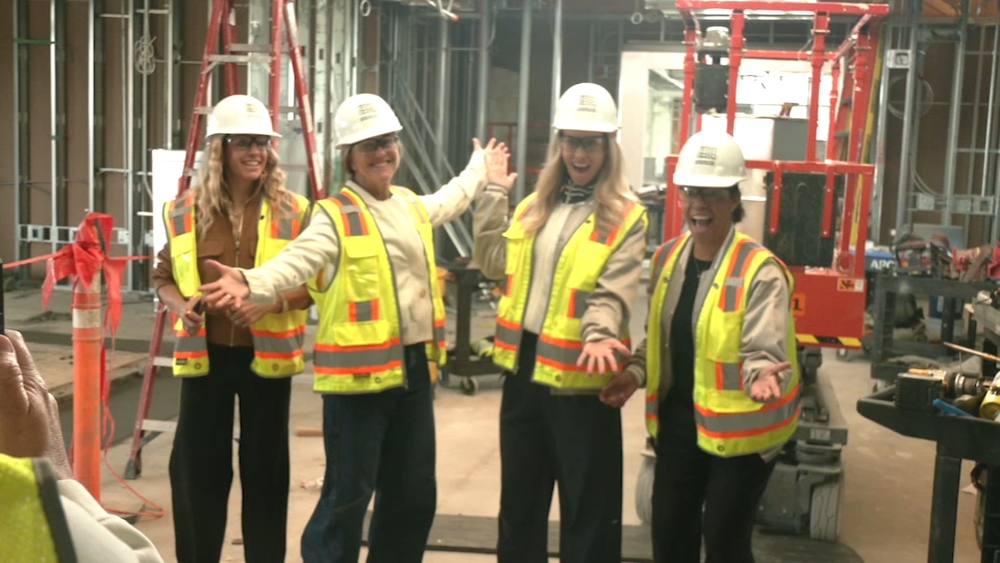Behind-the-scenes look at construction of Bay FC practice facility