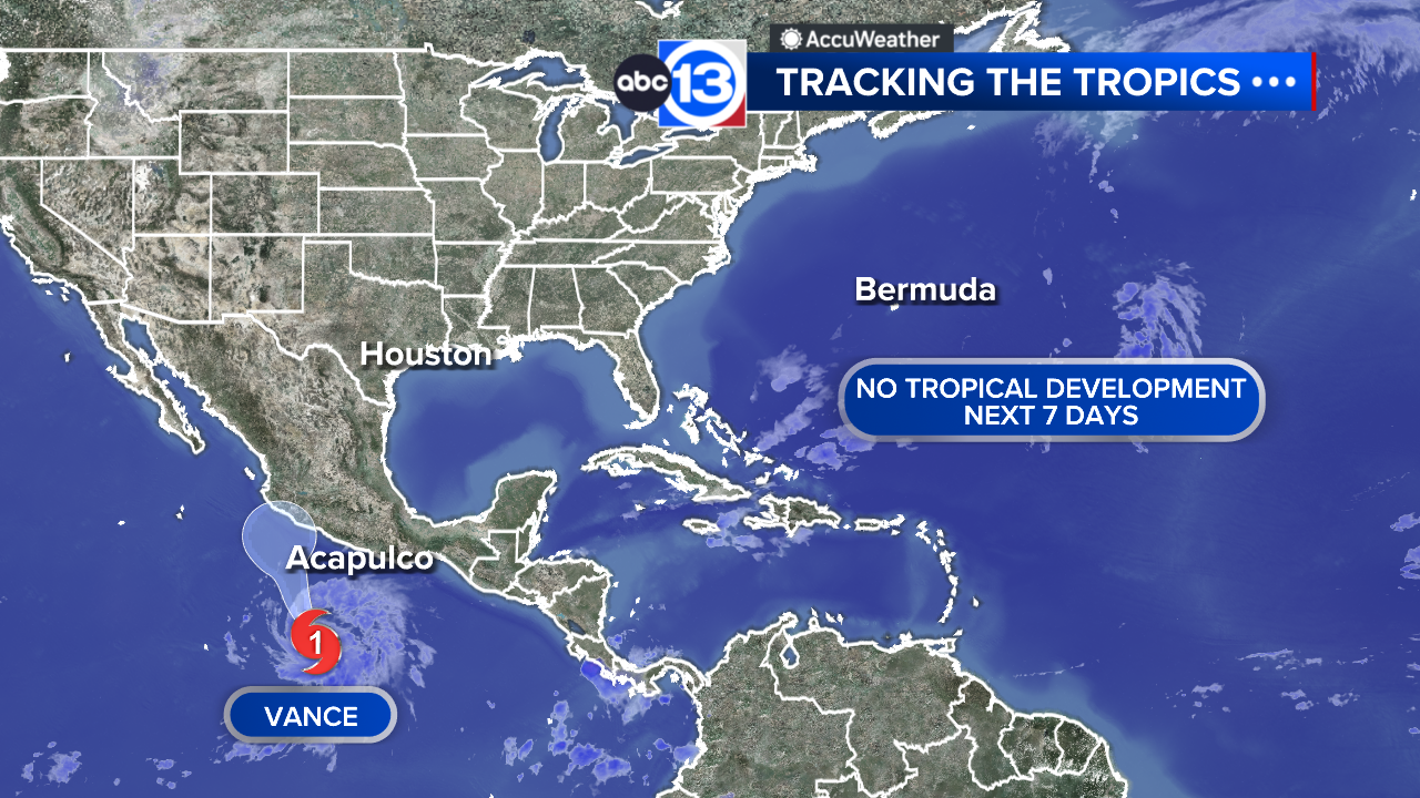 A Pacific storm could eventually send some moisture toward Texas