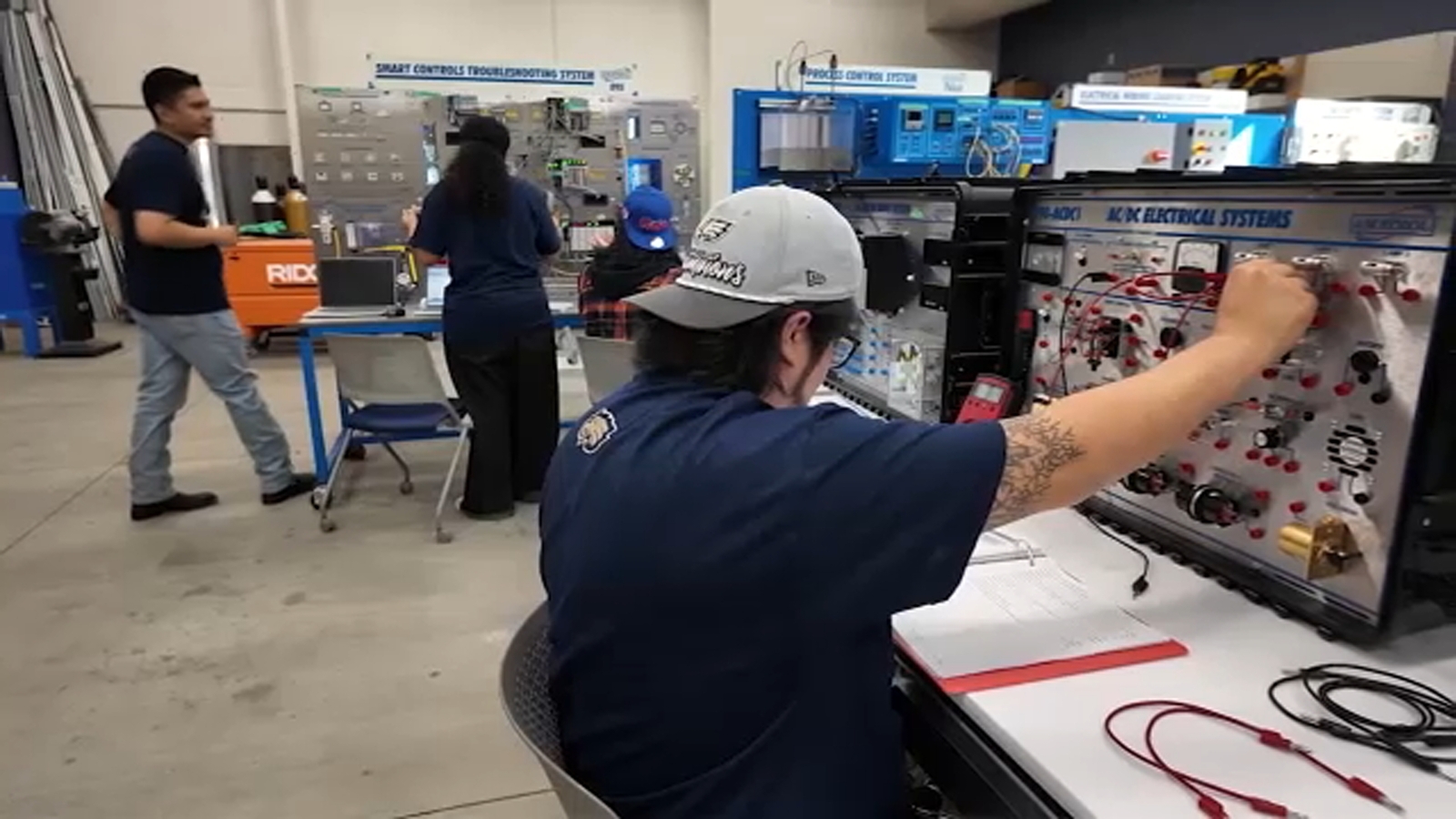 Lemoore College Students Praise New Manufacturing Automation Lab Equipment